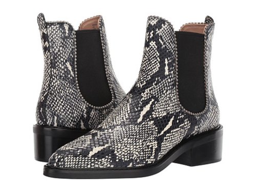 Incaltaminte femei coach bowery beadchain bootie natural printed leather