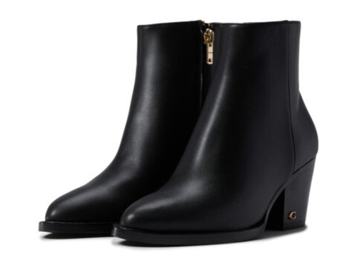 Incaltaminte femei coach pacey bootie black smooth leather