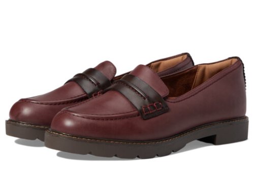 Incaltaminte femei cobb hill cobb hill janney loafer red leather