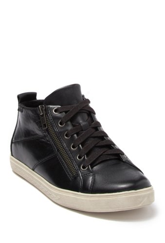 Incaltaminte femei cobb hill willa high top leather sneaker black