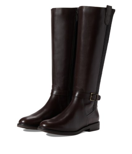 Incaltaminte femei cole haan clive stretch boot dark chocolate leather