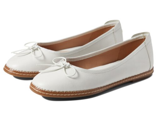 Incaltaminte femei cole haan cloudfeel all day ballet optic white