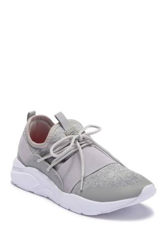 Incaltaminte femei fabletics active zuma grey lace-up sneaker grey