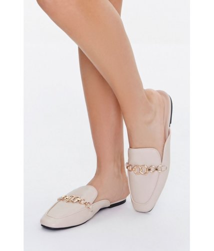 Incaltaminte femei forever21 rolo chain loafers nude