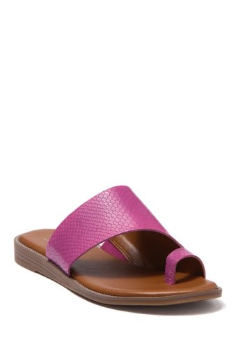 Incaltaminte femei franco sarto gem croc embossed sandal pink