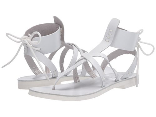 Incaltaminte femei free people vacation day wrap sandal white