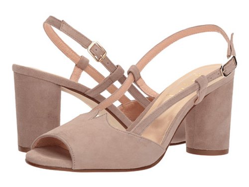 Incaltaminte femei french sole berry natural suede