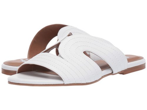 Incaltaminte femei french sole diana sandal white leather
