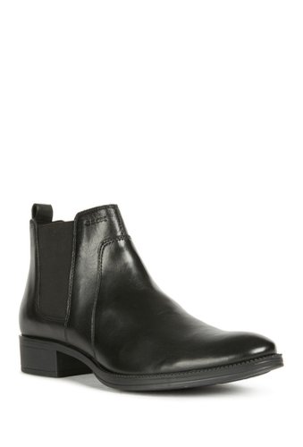 Incaltaminte femei geox lacey chelsea nappa leather boot black
