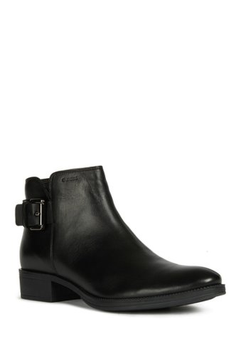 Incaltaminte femei geox lacey nappa leather boot black