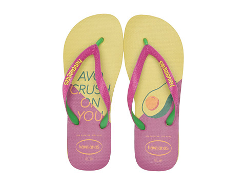 Incaltaminte femei havaianas top cool sandal pollen yellowbubblegum