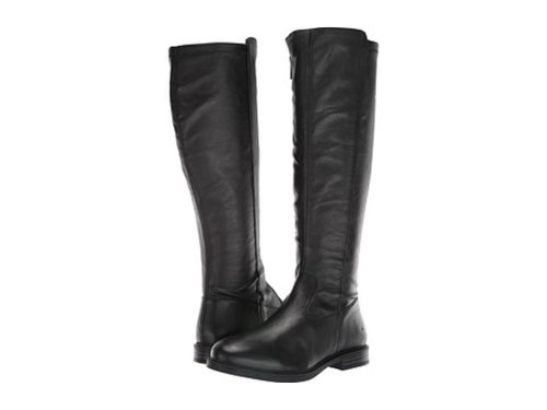 Incaltaminte femei hush puppies bailey stretch boot black leatherstretch