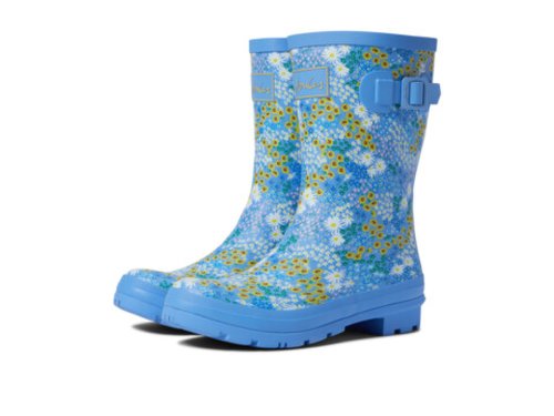Incaltaminte femei joules molly welly blue ditsy