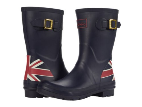 Incaltaminte femei joules molly welly navy union jack