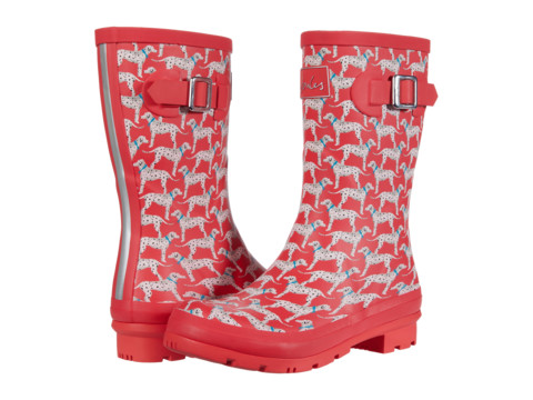 Incaltaminte femei joules molly welly red dog