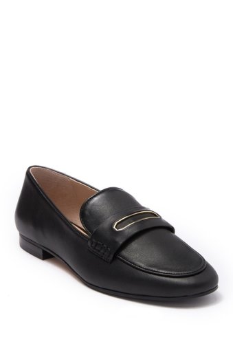 Incaltaminte femei louise et cie footwear devrah leather penny loafer black 01