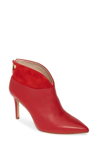Incaltaminte femei louise et cie footwear sana leather dress bootie red 04