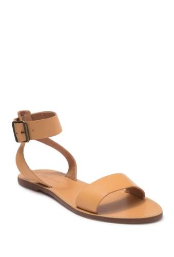 Incaltaminte femei Madewell the boardwalk leather ankle strap sandal natural buff