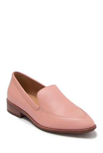 Incaltaminte femei madewell the frances leather loafer pink oyster