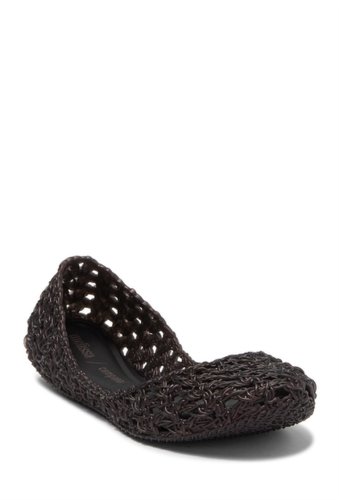 Incaltaminte femei melissa footwear campana crochet flat black