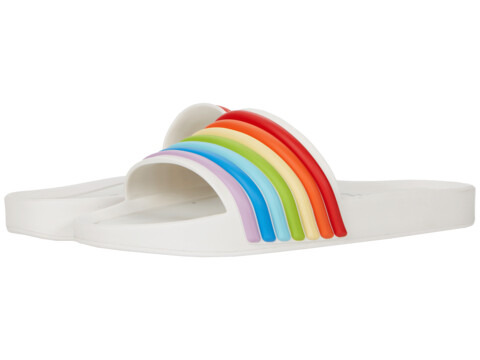 Incaltaminte femei melissa shoes beach slide 3db rainbow white multicolor
