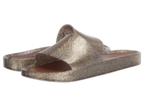Incaltaminte femei melissa shoes beach slide ad mix gold glitter