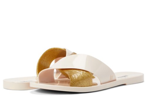 Incaltaminte femei melissa shoes essential slide white