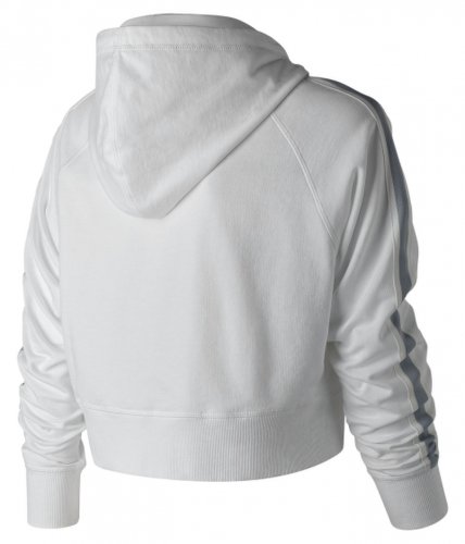 Incaltaminte femei new balance women\'s nb athletics cropped hoodie white