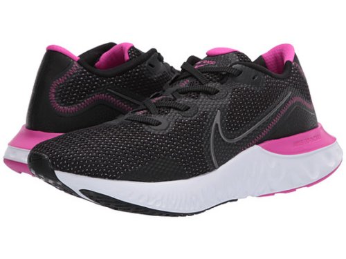 Incaltaminte femei Nike renew run blackmetallic dark greywhitefire pink