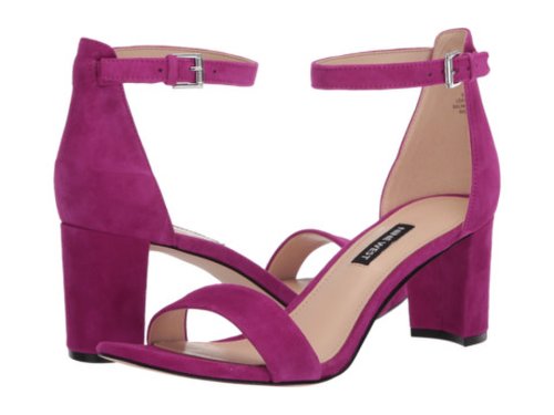 Incaltaminte femei nine west pruce block heeled sandal pink