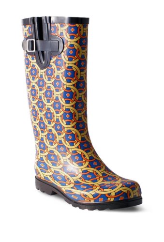 Incaltaminte femei nomad footwear puddles waterproof rain boot retro chain