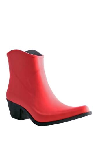 Incaltaminte femei nomad footwear wrangler rain bootie matte red