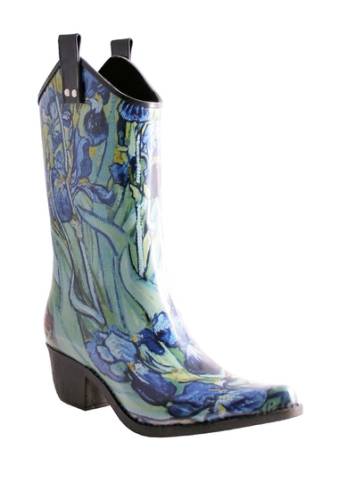 Incaltaminte femei nomad footwear yippy cowboy waterproof rain boot irises
