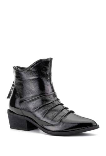 Incaltaminte femei olivia miller hold on ruched ankle bootie black