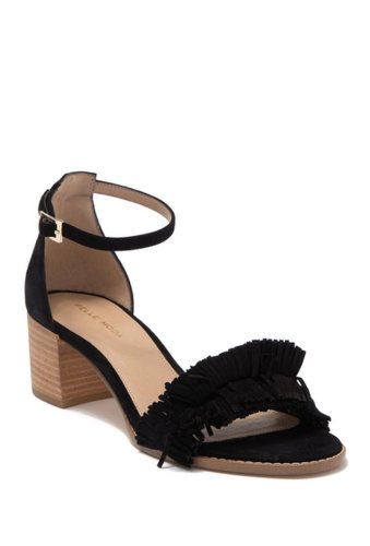 Incaltaminte femei pelle moda april fringe sandal black