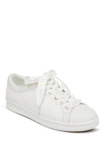 Incaltaminte femei rampage holly lace-up sneaker white fabric