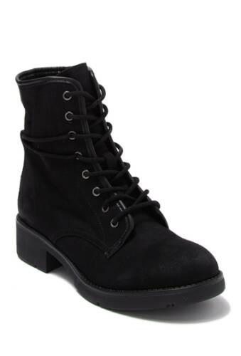 Incaltaminte femei rock candy hurley lace-up boot blk sudett