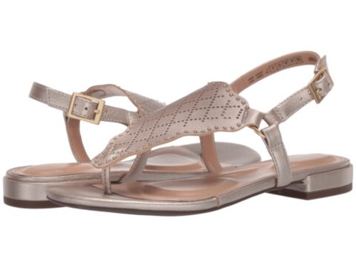 Incaltaminte femei rockport total motion zosia wave thong moon gold