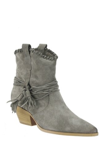 Incaltaminte femei ron white brailee suede pull-on ankle boot ash