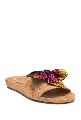Incaltaminte femei schutz geisa cork slide sandal natural