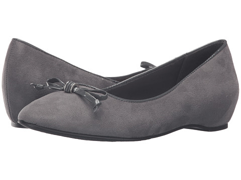 Incaltaminte femei soft style cahill dark grey faux suededark grey patent