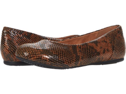 Incaltaminte femei softwalk sonoma brown snake leather