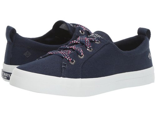 Incaltaminte femei sperry top-sider crest vibe checkered lace navy