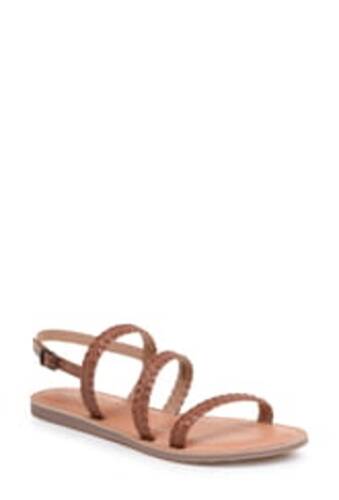 Incaltaminte femei splendid truman braided slingback sandal rust leath
