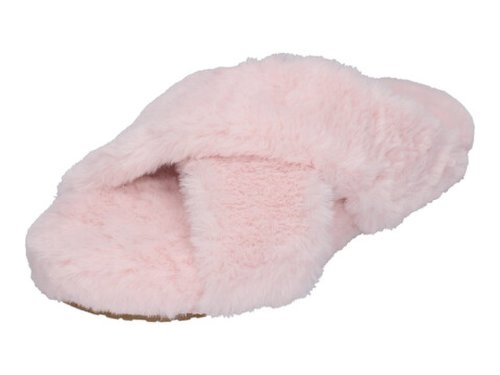 Incaltaminte femei toms susie pink faux fur