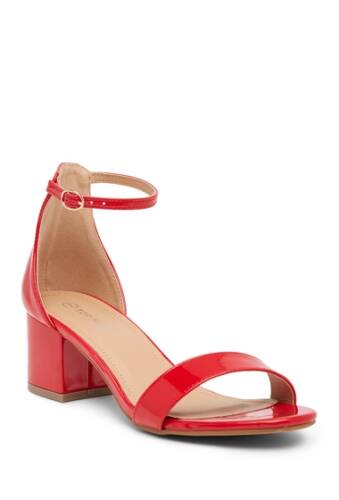 Incaltaminte femei top moda darcie ankle strap sandal red