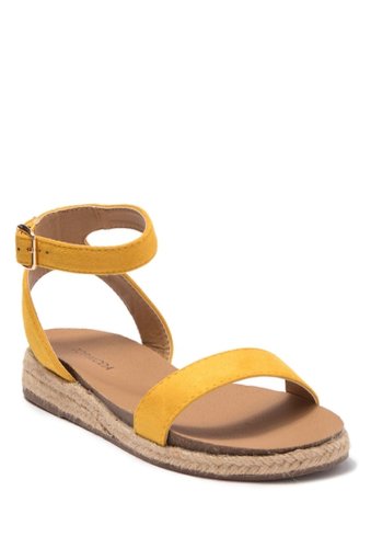 Incaltaminte femei top moda jolie sandal mustard yellow