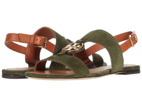 Incaltaminte femei tory burch metal miller two band sandal lecciogold