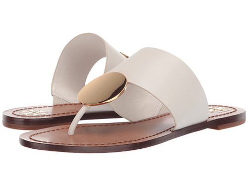 Incaltaminte femei tory burch patos disk sandal perfect ivorygold