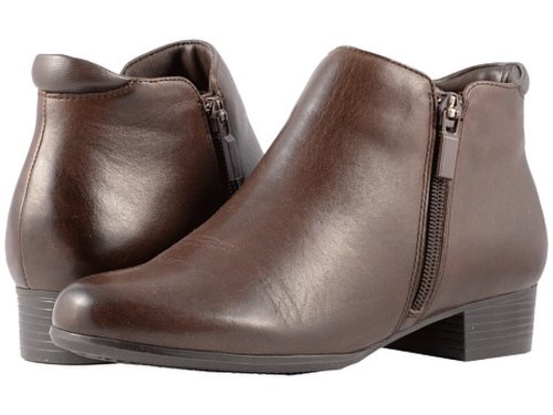Incaltaminte femei trotters major dark brown smooth leather